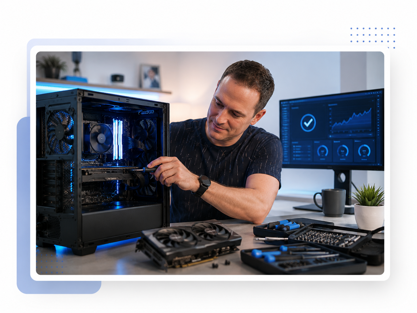 Thumbnail van computer hardware en technische ondersteuning